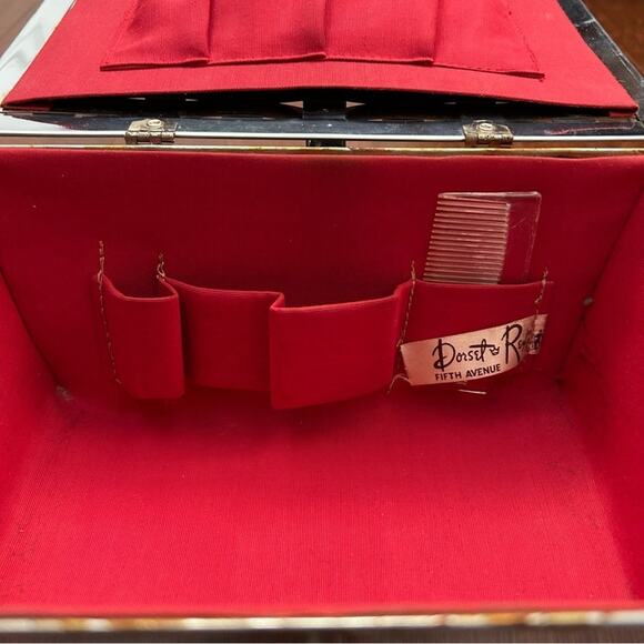 Vintage Dorset Rex 50s Silver Metal Basket Weave Lattice Box Purse - Picture 16 of 16